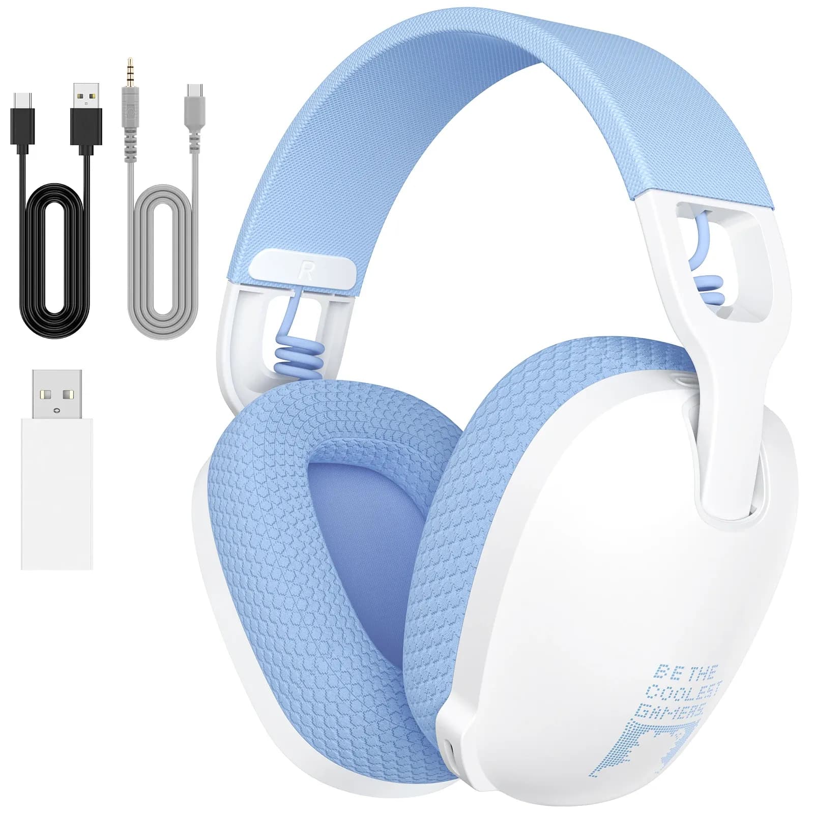 Onikuma B2 draadloze gamingheadset met 2.4GHz en microfoon