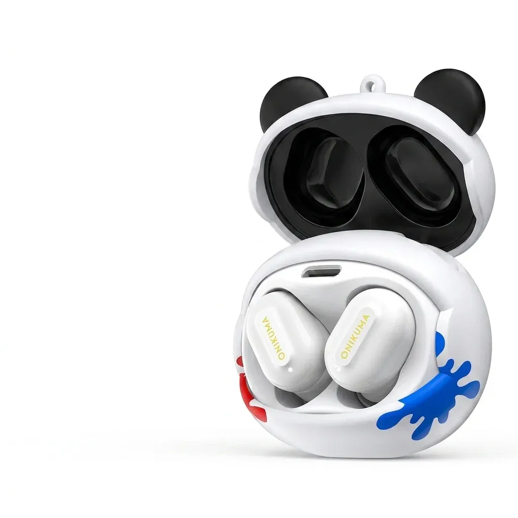 ONIKUMA T20 draadloze gaming-oordopjes met flip-top case