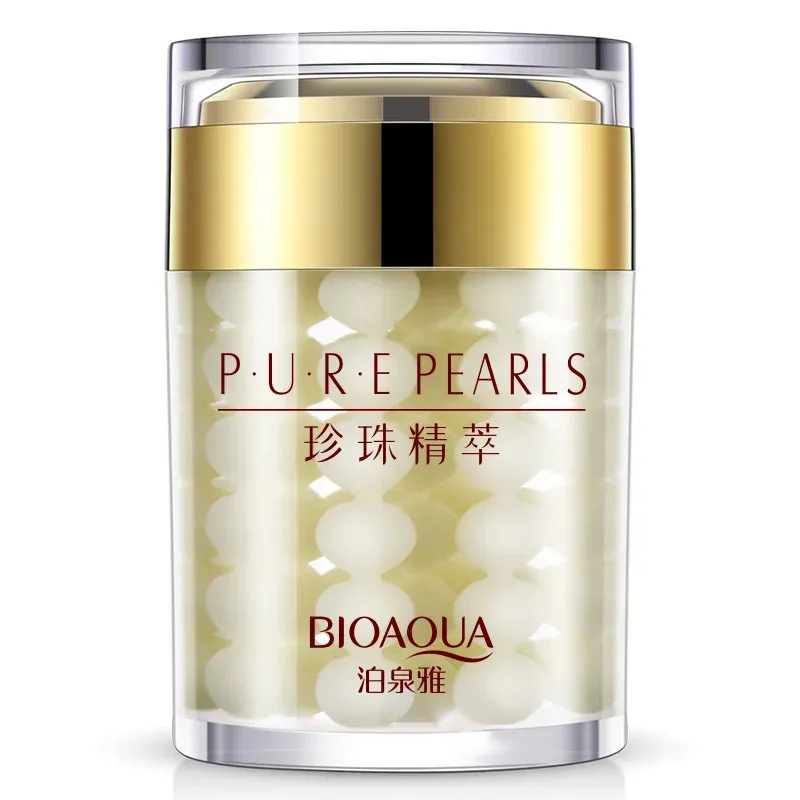 BIOAQUA parel gezichtscrème duo voor dagelijkse hydratatie