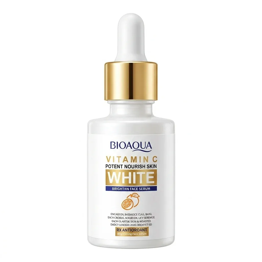 BIOAQUA vitamine C serum fles met druppelaar