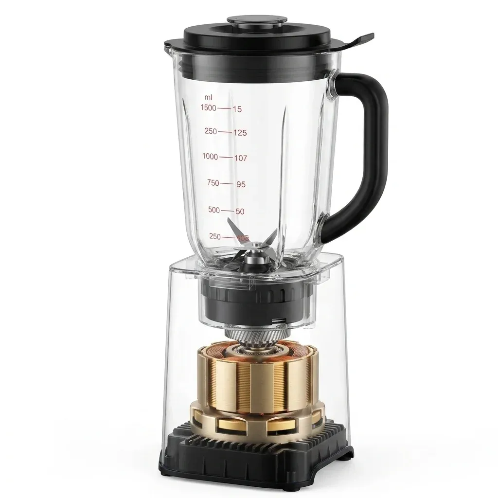 BioloMix blender met glazen kan