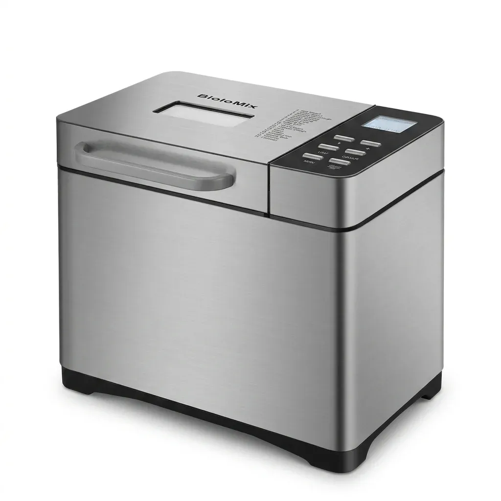 BioloMix 1 kg broodmachine met 19 programma’s en dispenser