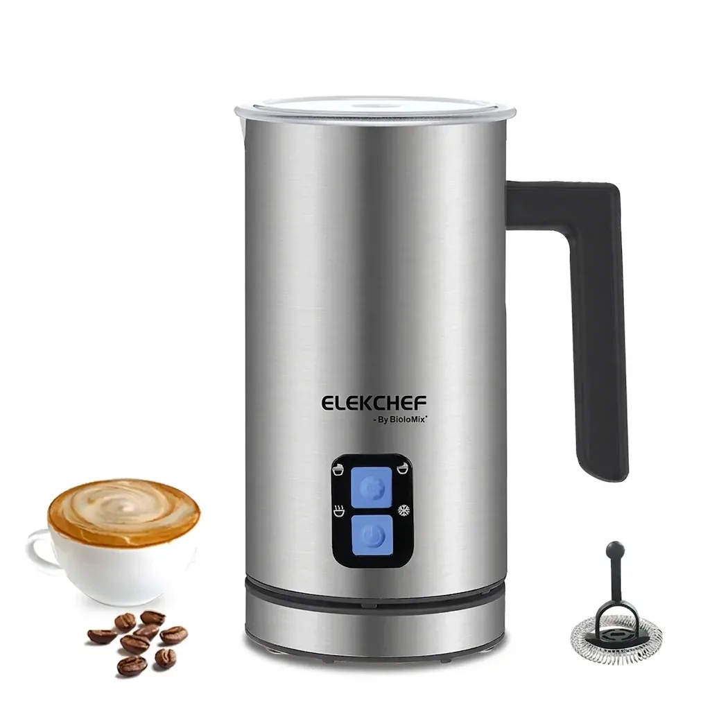 BioloMix automatische melkopschuimer en melkverwarmer 4-in-1