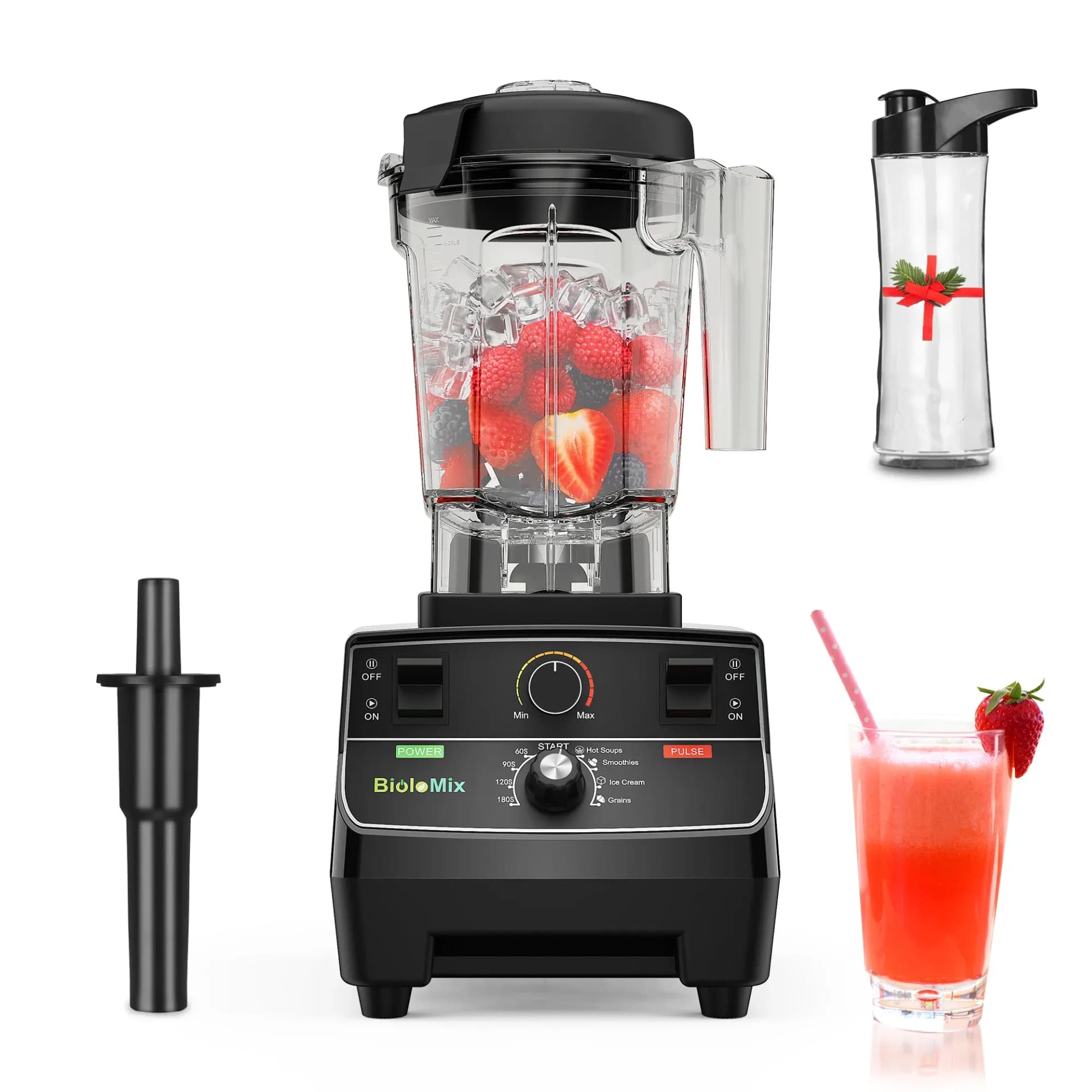 BioloMix 2200W smart blender met 2L TRITAN-kan