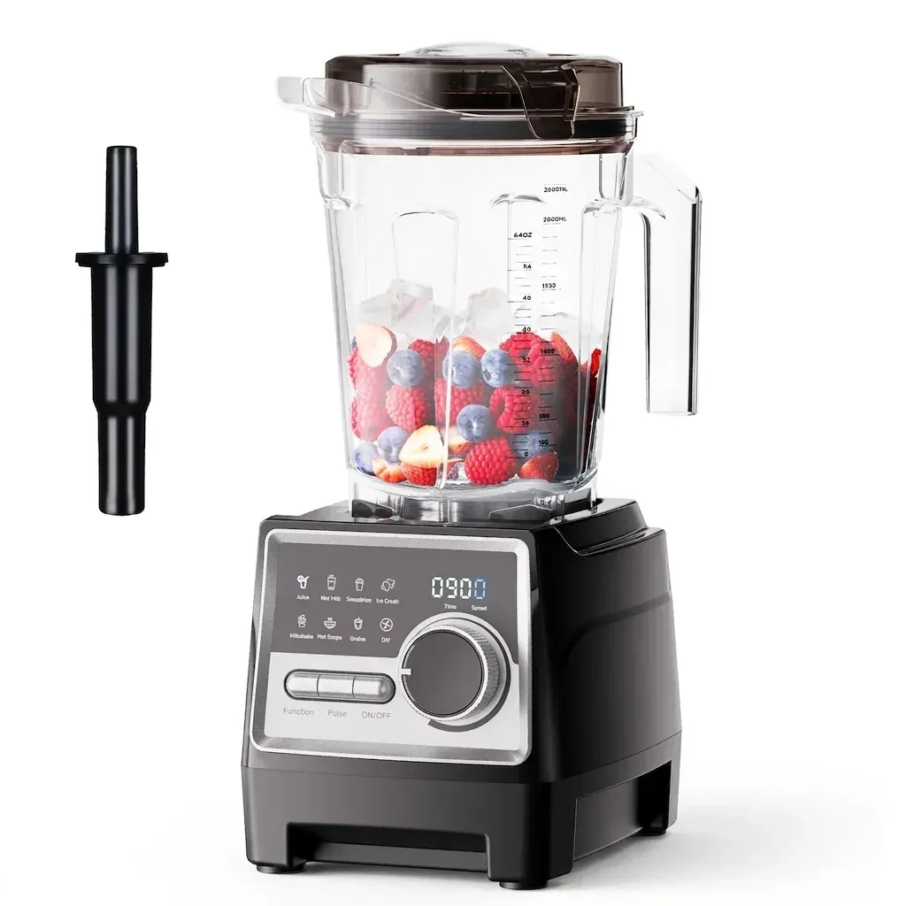 BioloMix professionele blender met 2,6 liter TRITAN-kan en 7 programma’s