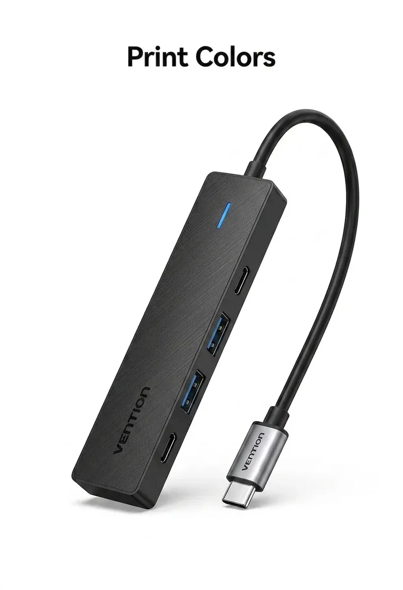 Vention USB-C hub met 10Gbps en 100W PD