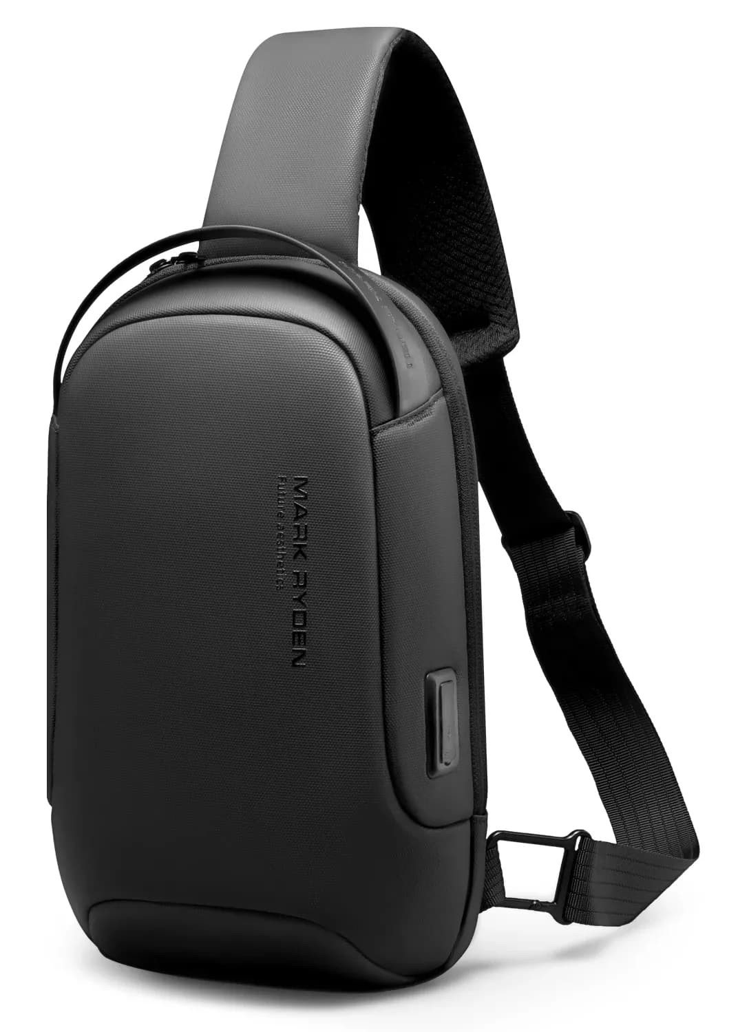 Mark Ryden waterdichte crossbodytas met USB-poort voor heren