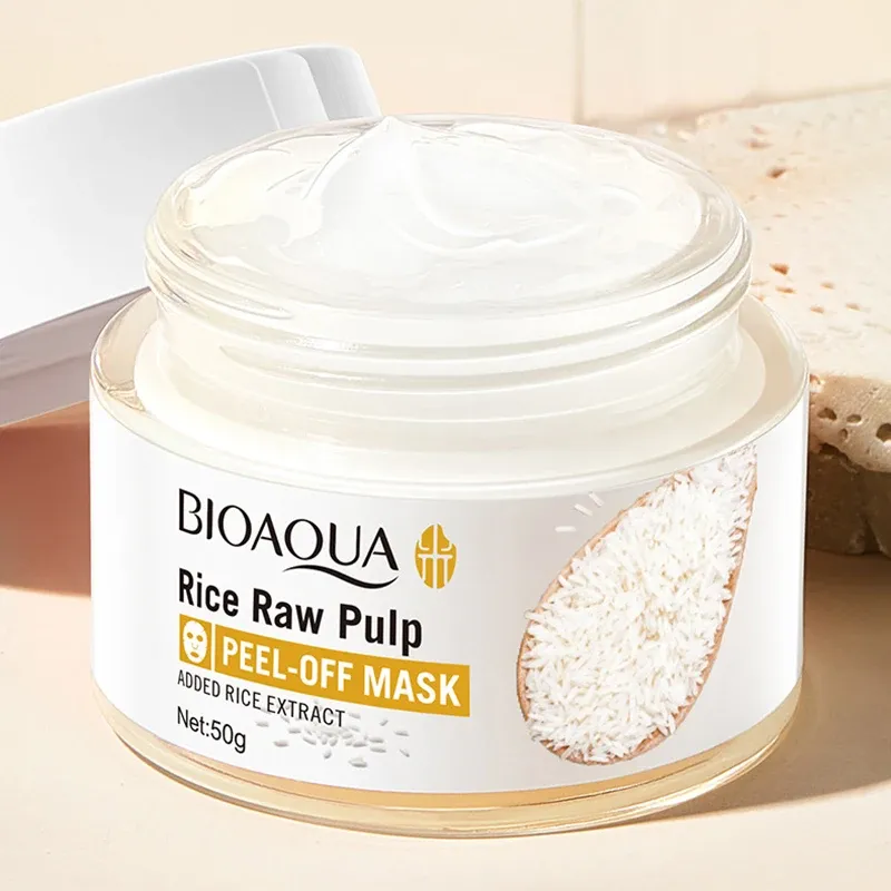 BIOAQUA rijst peel-off masker tegen mee-eters en onzuiverheden