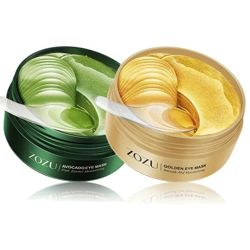 Avocado goud oogmaskers voor hydratatie en frisse oogcontouren