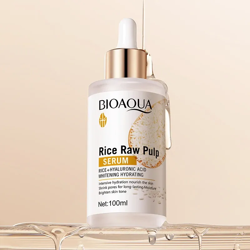 BIOAQUA White Rice hydraterend gezichtserum met glow-effect