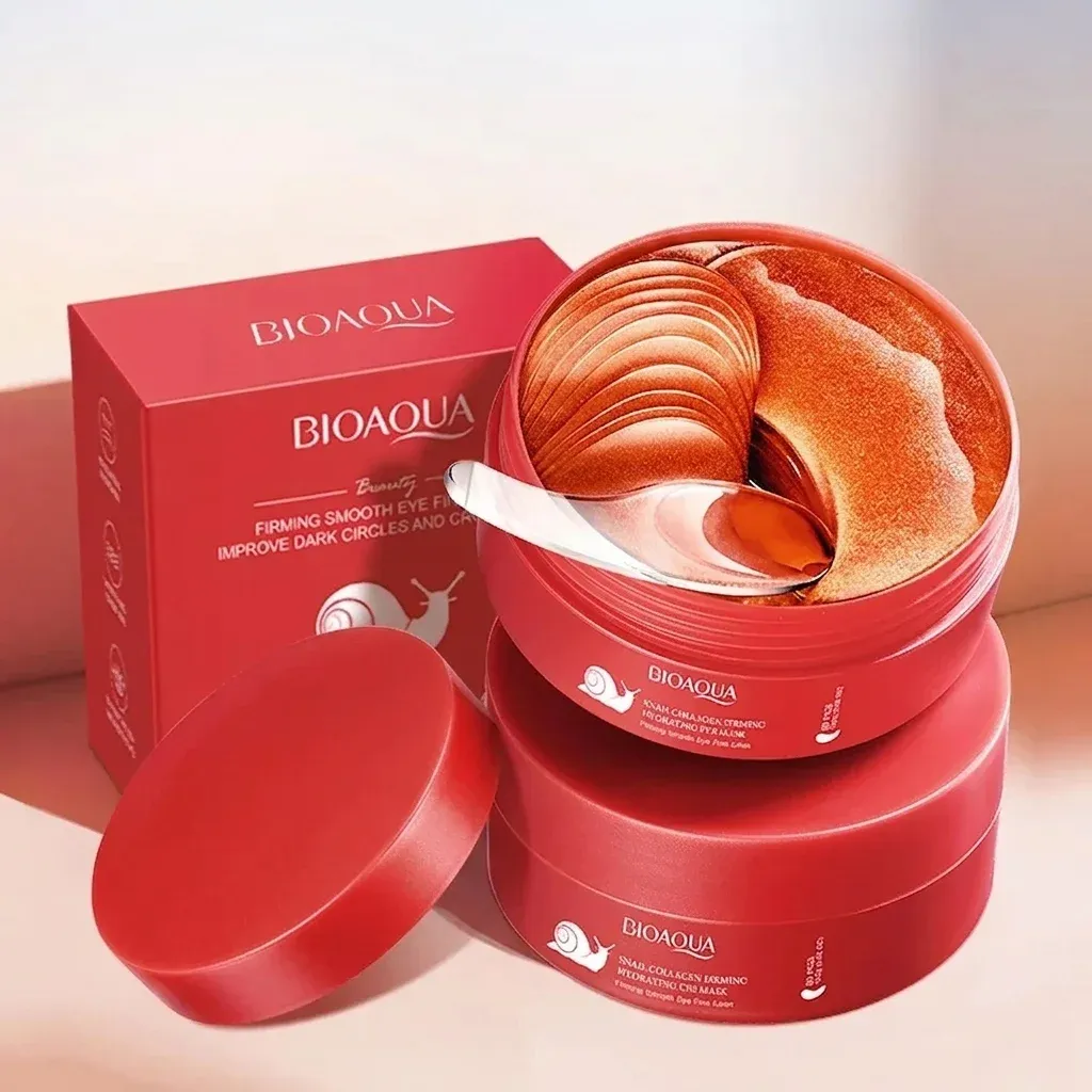 BIOAQUA Crystal Collagen oogmaskers, 80 stuks