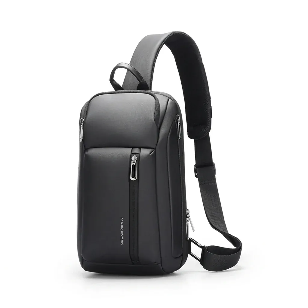 Mark Ryden multifunctionele zwarte crossbody tas