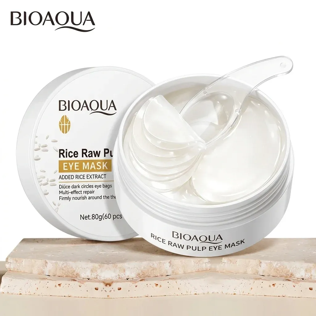 BIOAQUA rijst-collageen oogmaskers 60 stuks