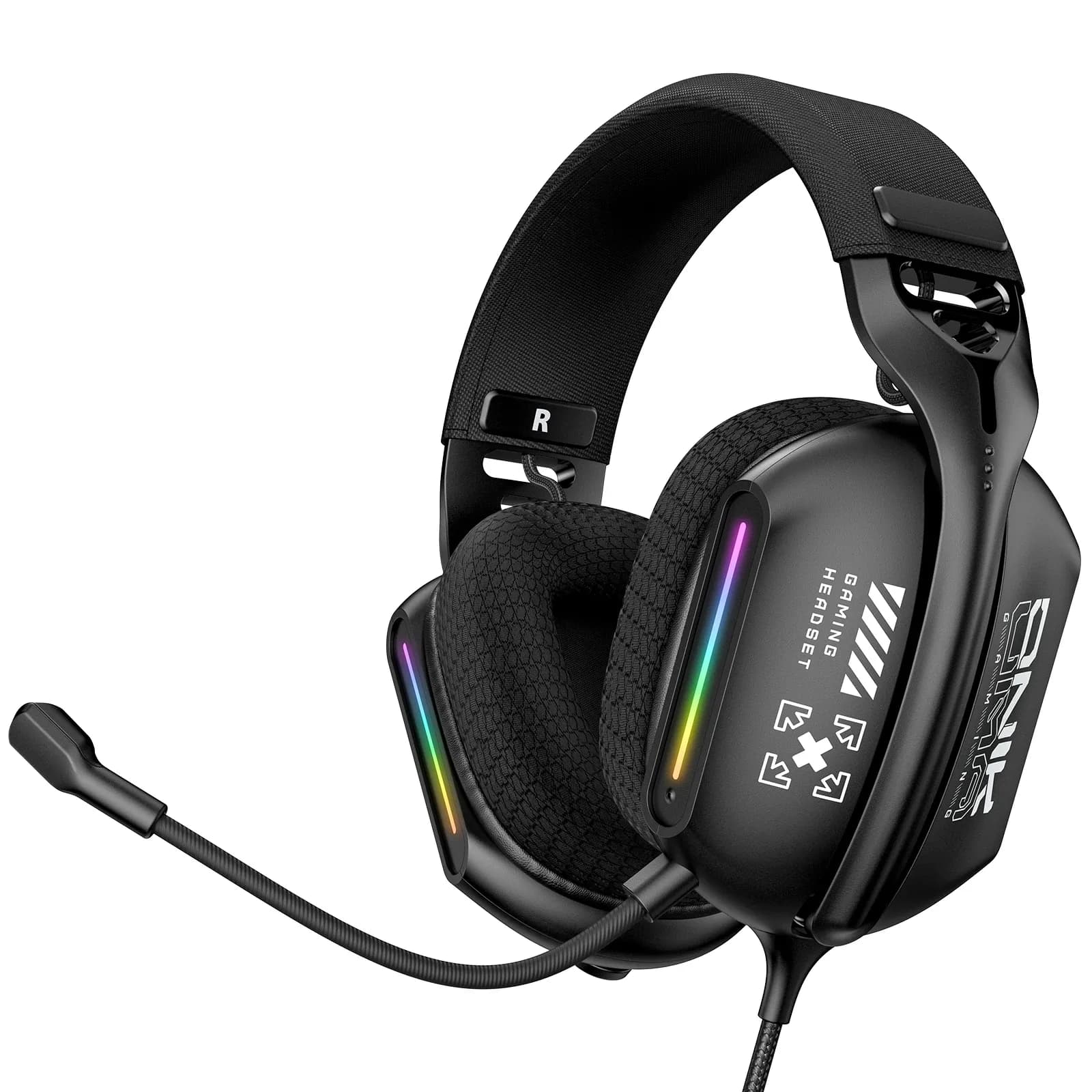 ONIKUMA X12 bedrade over-ear gamingheadset met microfoon