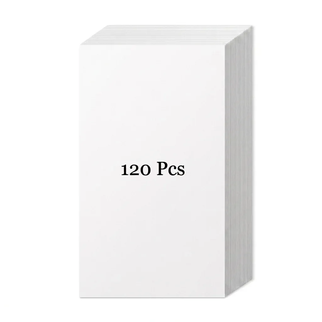ערימת רצועות אף לבנות 120 יחידות