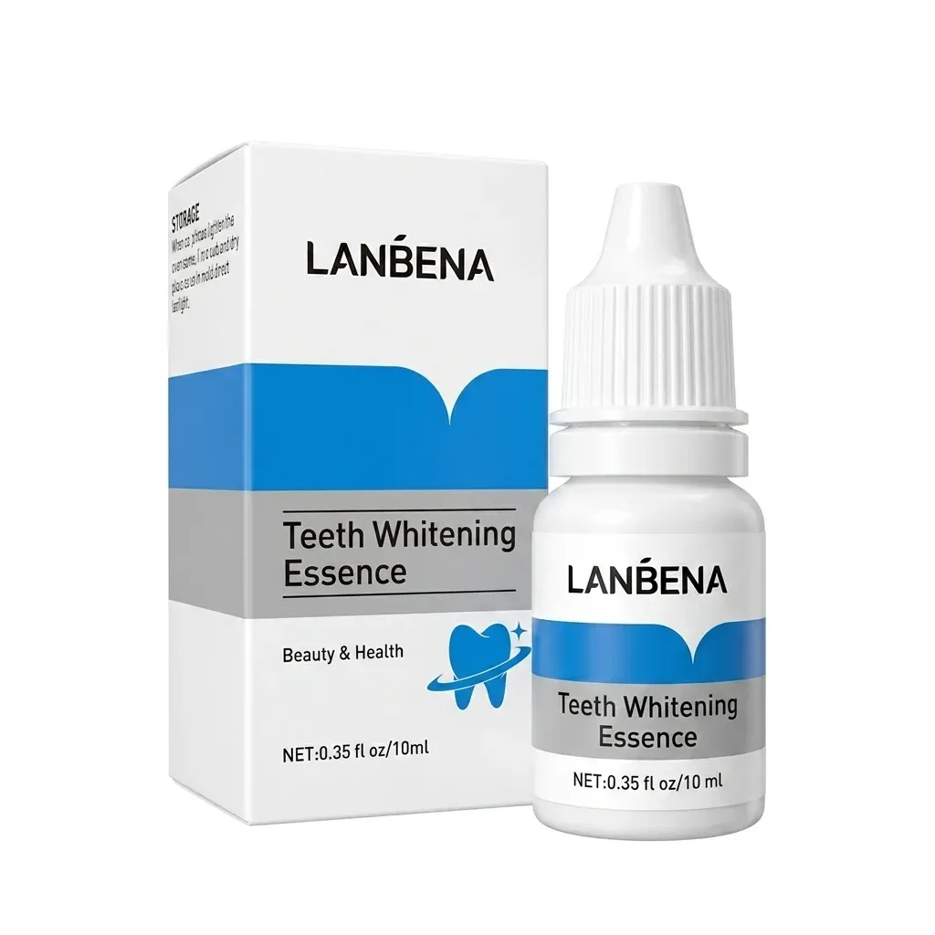 LANBENA tandenbleekessence fles en doos