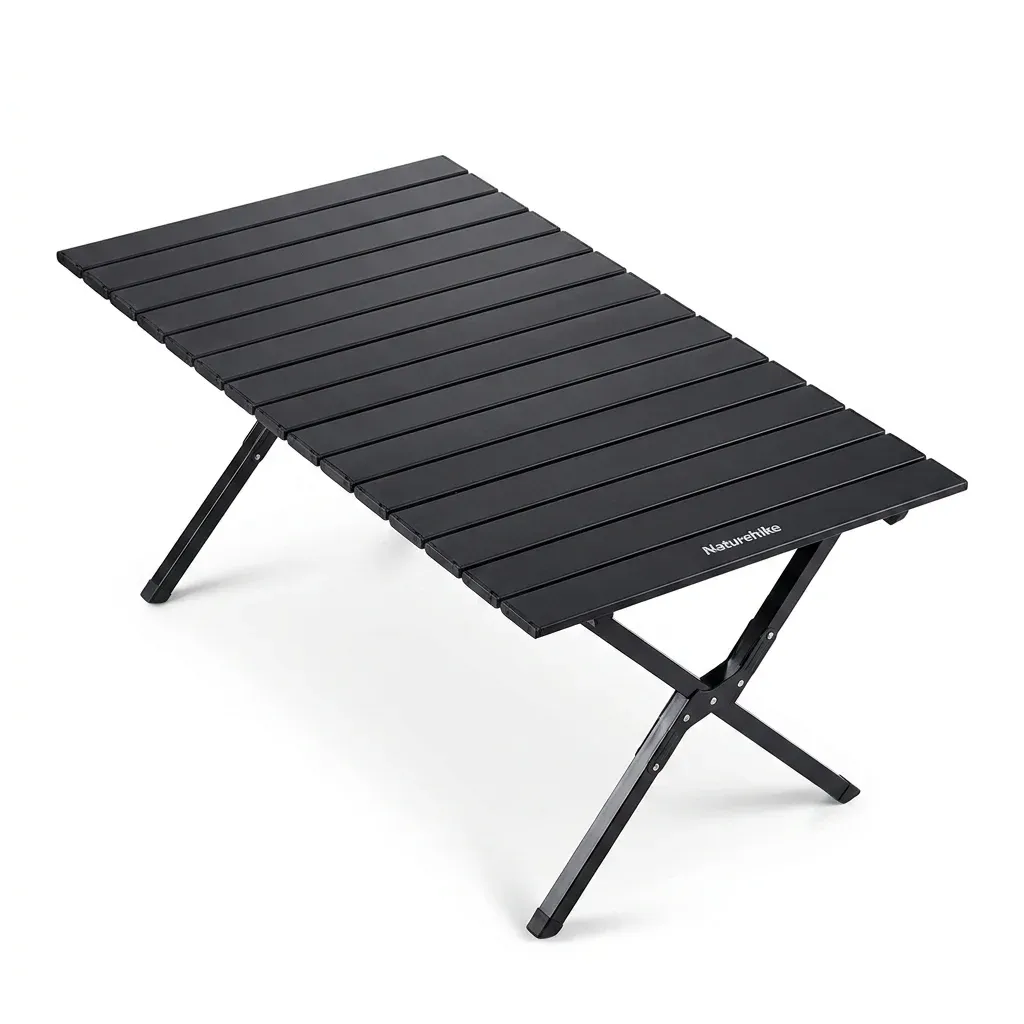 Naturehike T01 opvouwbare egg-roll campingtafel van carbonstaal