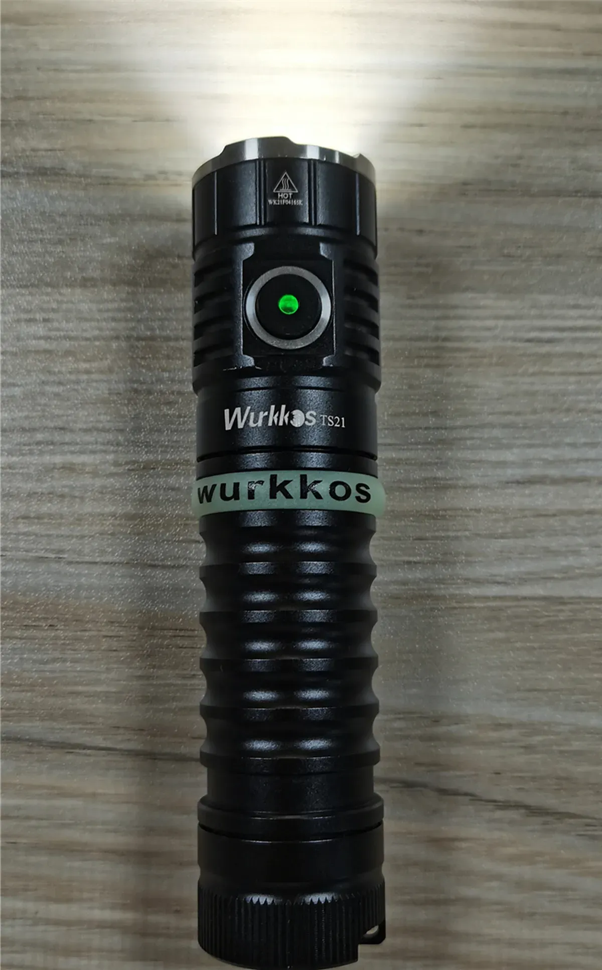 Lichtgevende siliconen ring voor 22-30 mm zaklampen