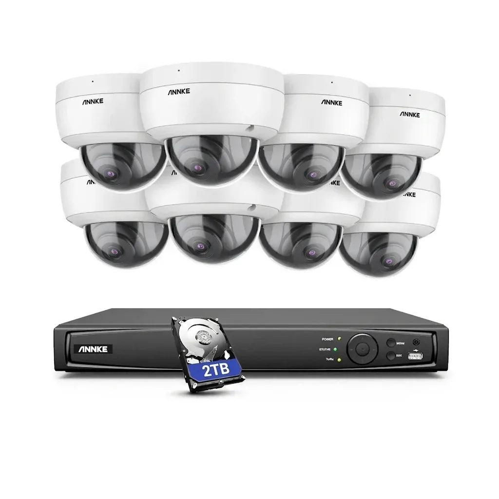 ANNKE beveiligingsset met NVR en 8 camera’s