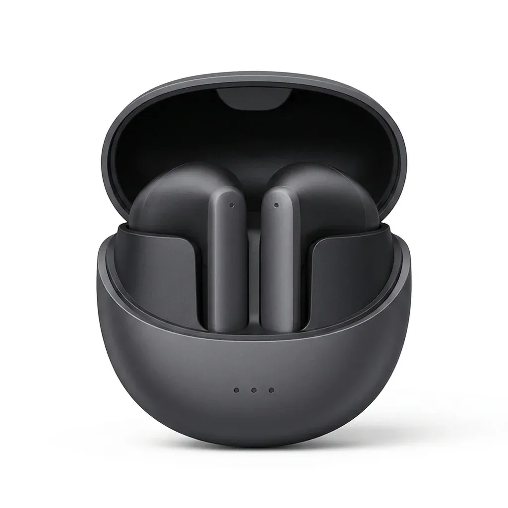 QCY HT10 ANC-oordopjes met open case