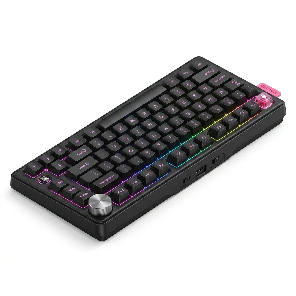 Onikuma MT706 RGB gamingtoetsenbord zwart