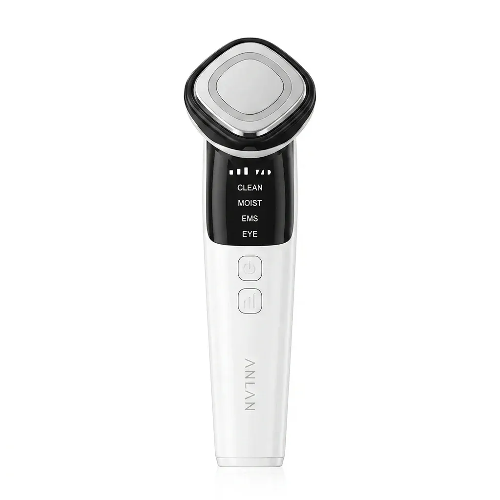 ANLAN gezichtsmassager met microstroom wit