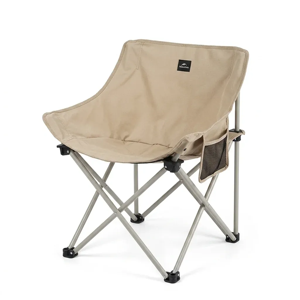 Naturehike opvouwbare campingstoel 64 cm breed, snel op te zetten