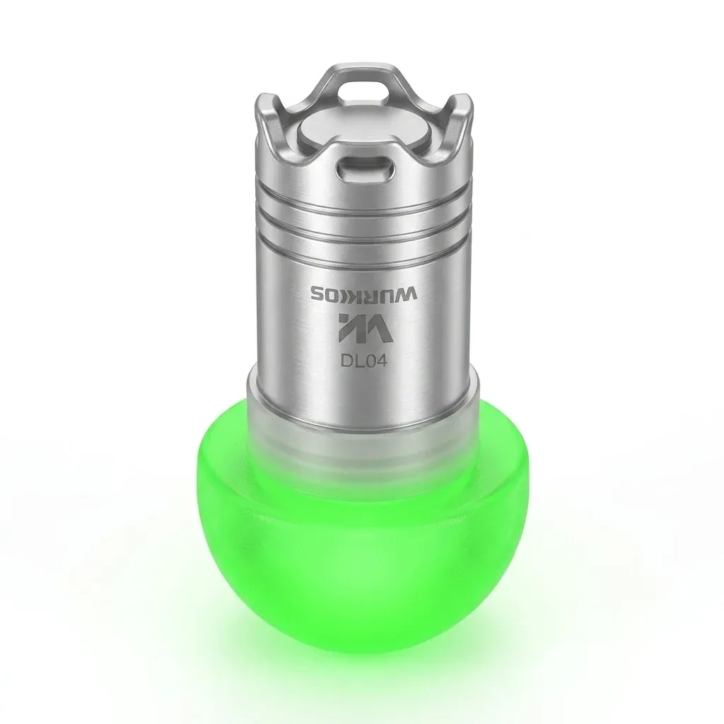 Wurkkos DL04 mini duikzaklamp met 100 m waterdichtheid