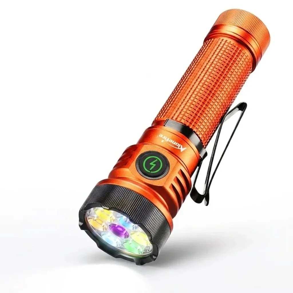 Alonefire X79 multifunctionele zaklamp met 7 leds
