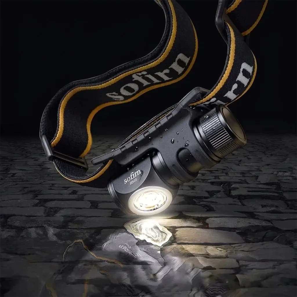 Sofirn HS10 compacte USB-C hoofdlamp