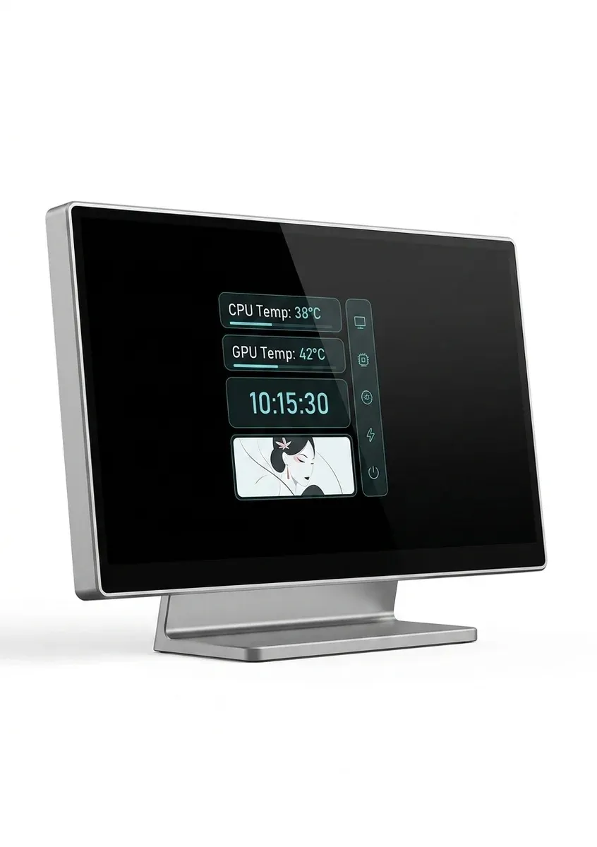 Ajazz aluminium secundair scherm 9,2 inch