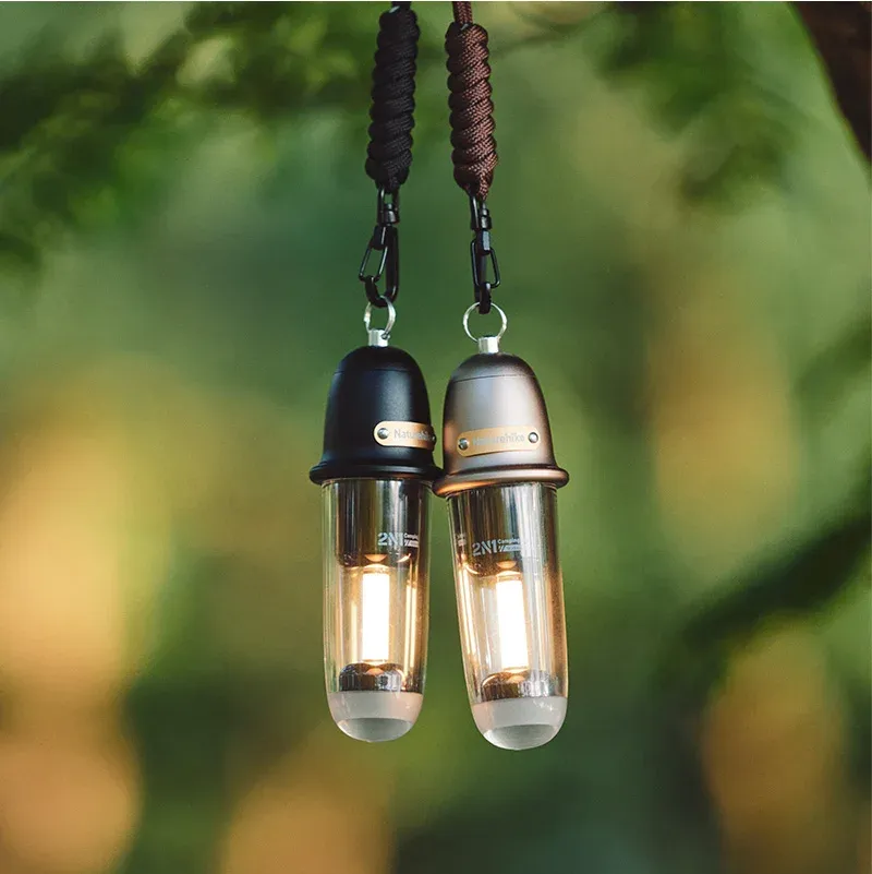 Naturehike 2-in-1 campinglamp met sfeerlicht en zaklamp