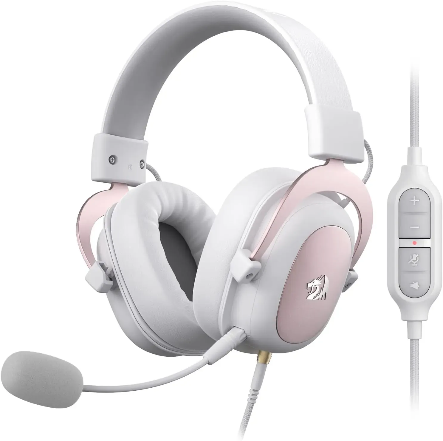 REDRAGON H510 Zeus White bedrade gamingheadset met 7.1 surround