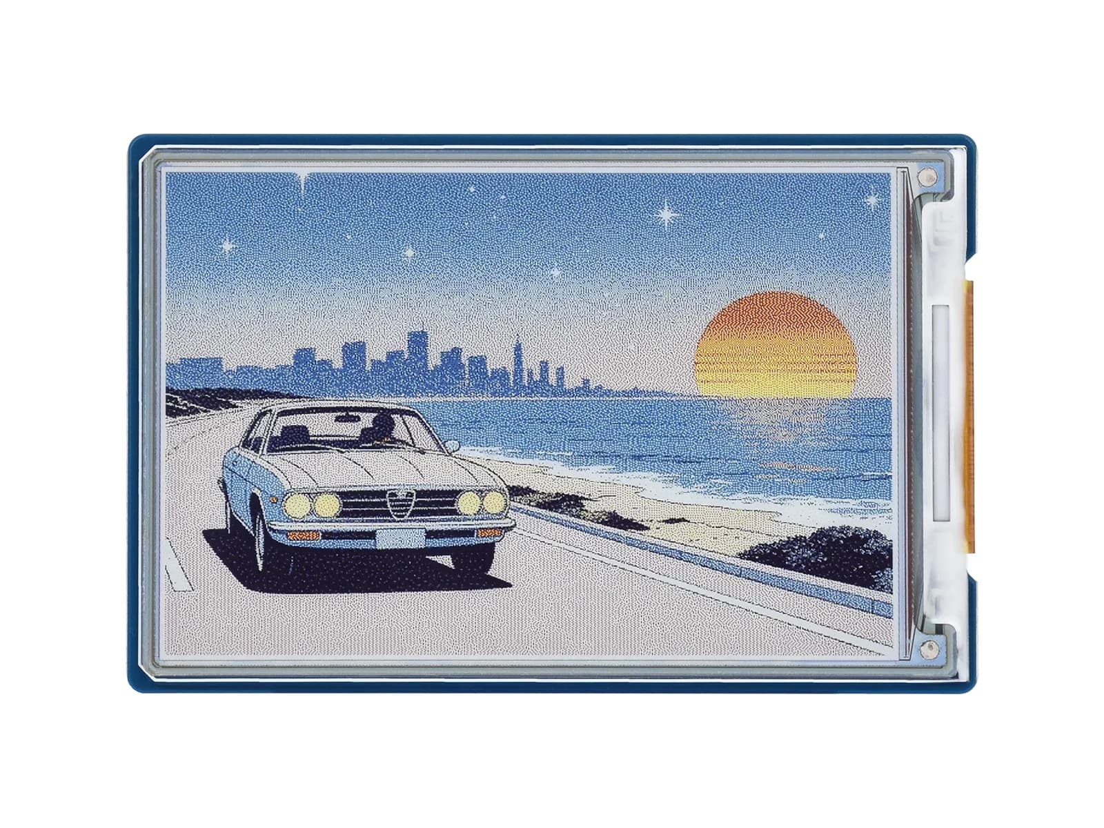 Waveshare 3,6 inch E Ink Spectra 6 full-colour display voor Raspberry Pi