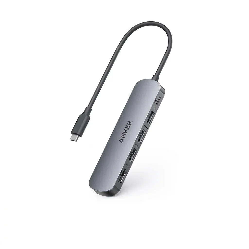 רכזת USB-C של Anker עם HDMI
