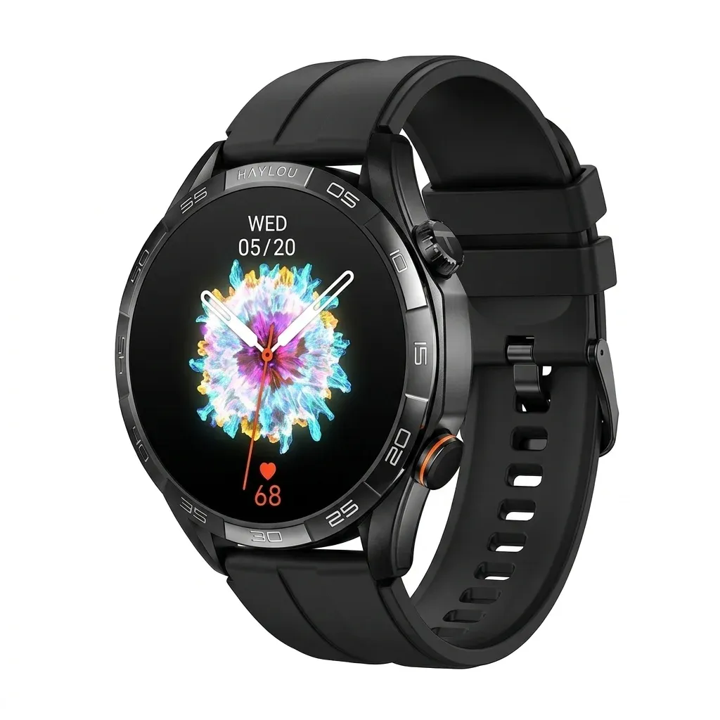 HAYLOU Solar 5 AMOLED smartwatch met bellen en NFC