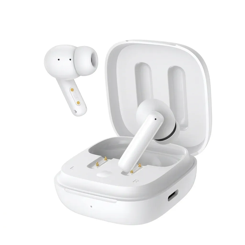 QCY T13 ANC witte draadloze oordopjes