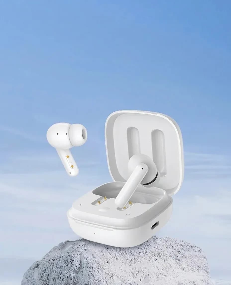 QCY T13 ANC witte draadloze oordopjes