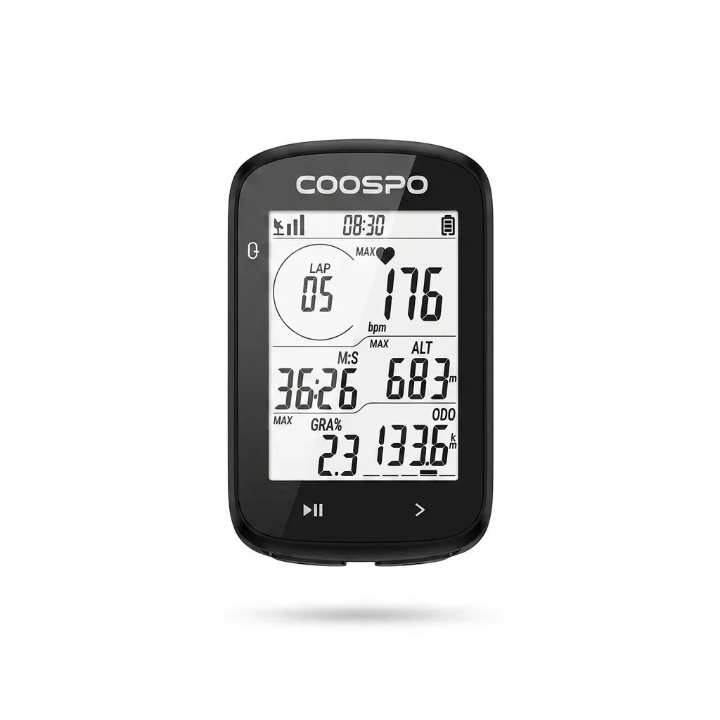 COOSPO CS300 draadloze GPS-fietscomputer