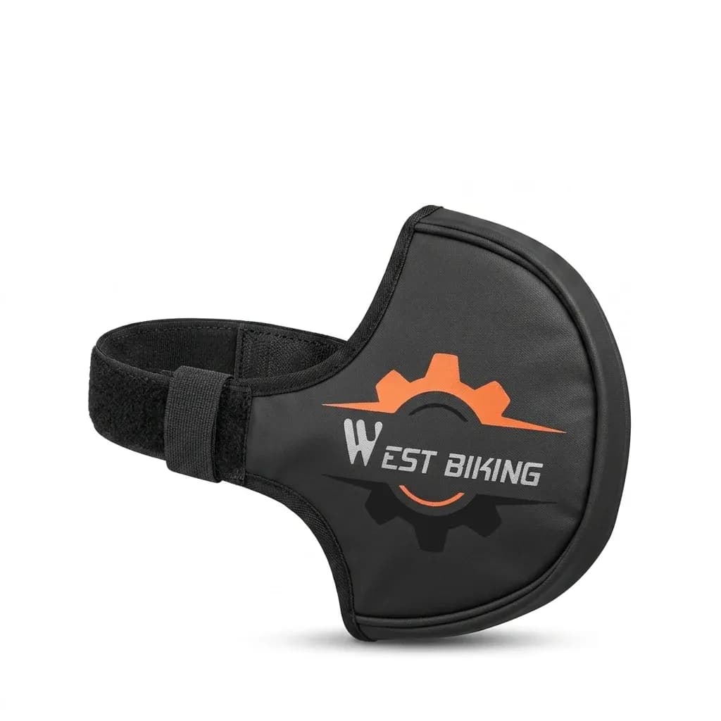 כיסוי מגן קראנק WEST BIKING שחור