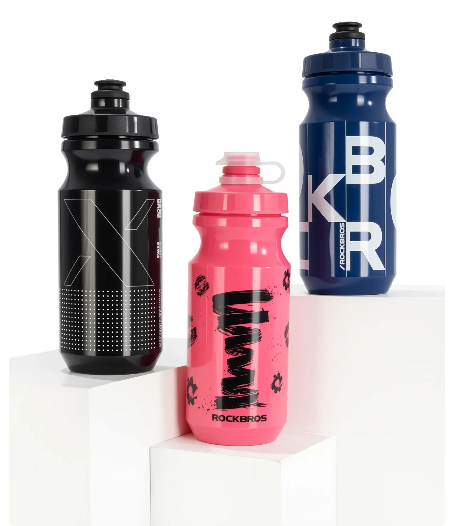 ROCKBROS 600 ml knijpfles met lekvrije drinktuit