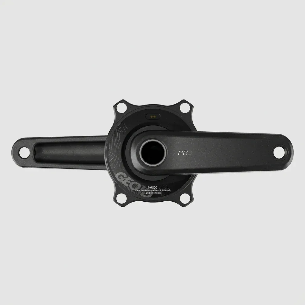 GEOID PM500 vermogensmeter crankset zwart