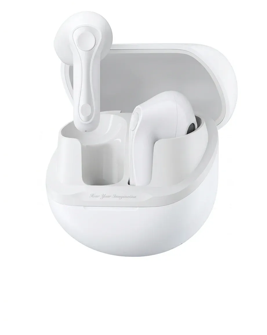 אוזניות SoundPEATS Air5 Lite לבנות במארז