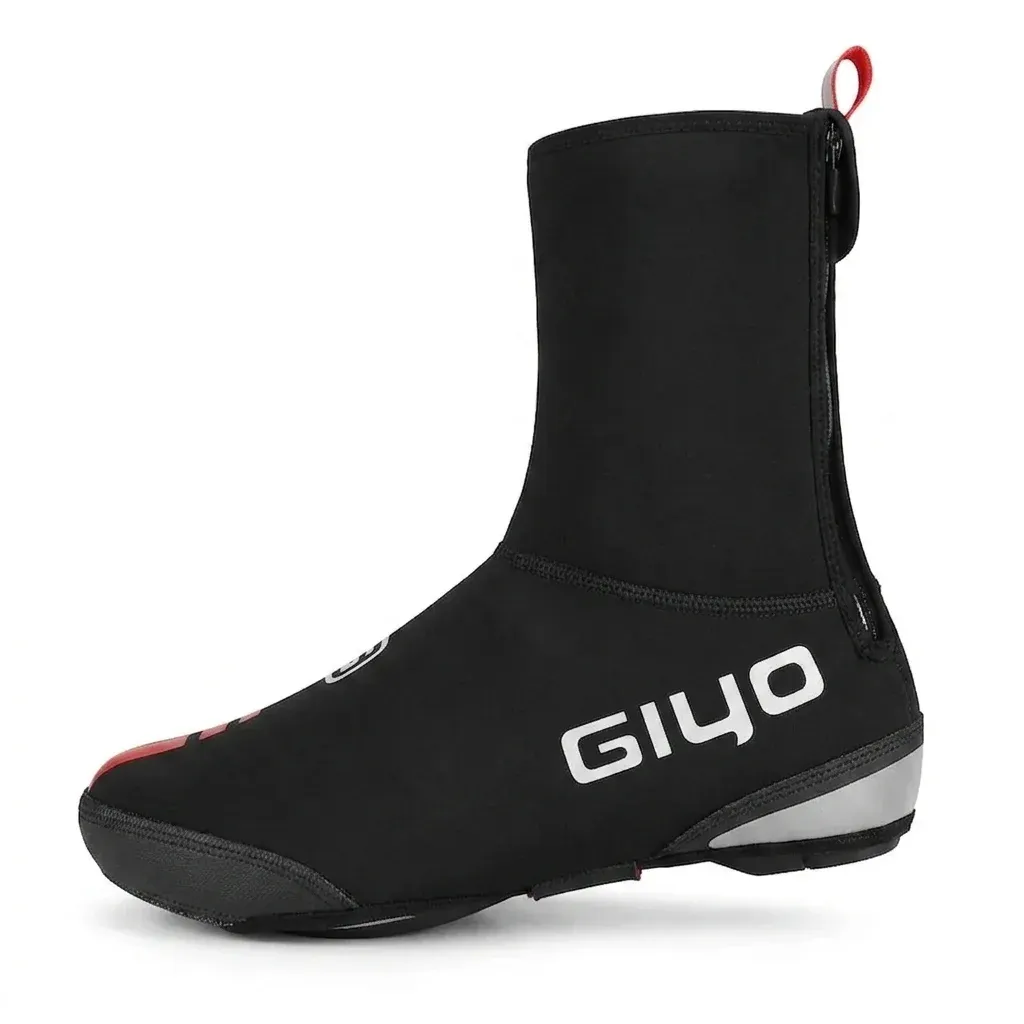 GIYO zwarte reflecterende fietsschoenhoes studiofoto