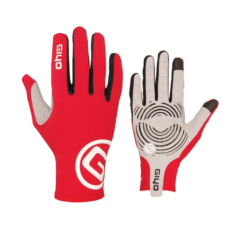 Giyo touchscreen fietshandschoenen met gelpad en lange vingers