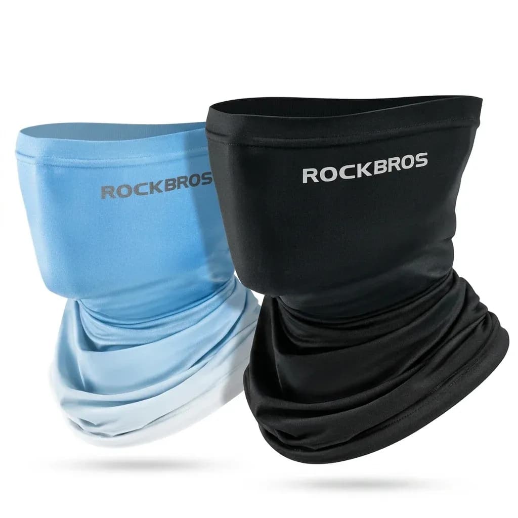 זוג בנדנות ROCKBROS כחולה ושחורה
