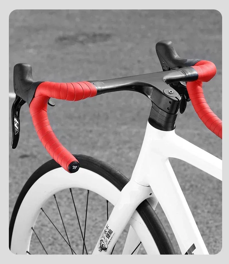 WEST BIKING siliconen stuurlint met gel-demping
