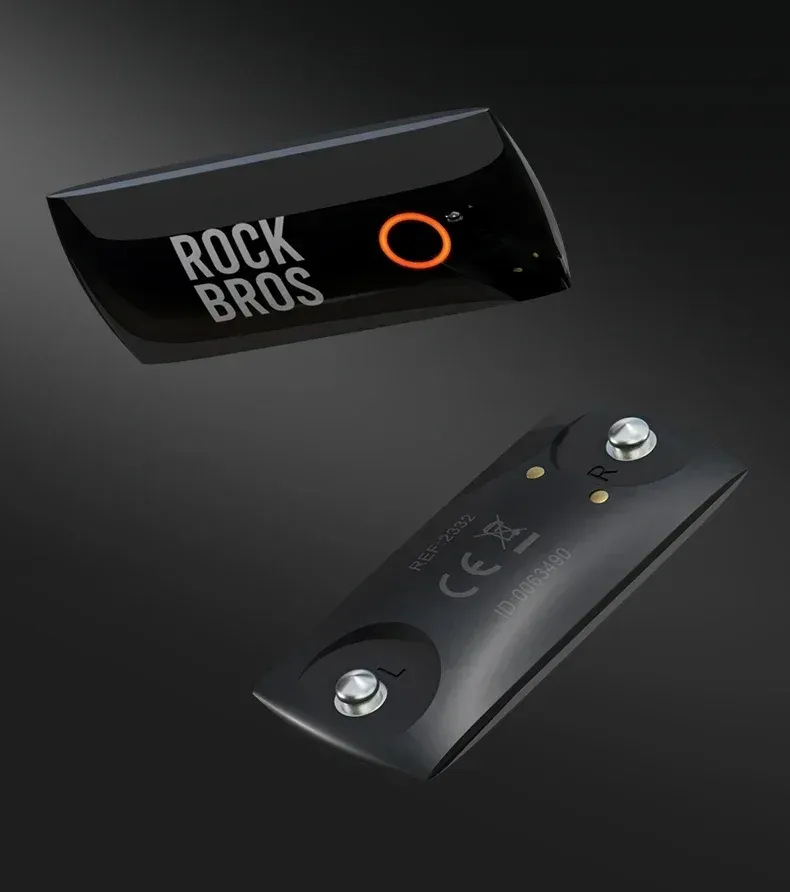 ROCKBROS borsthartslagmeter met Bluetooth en ANT+