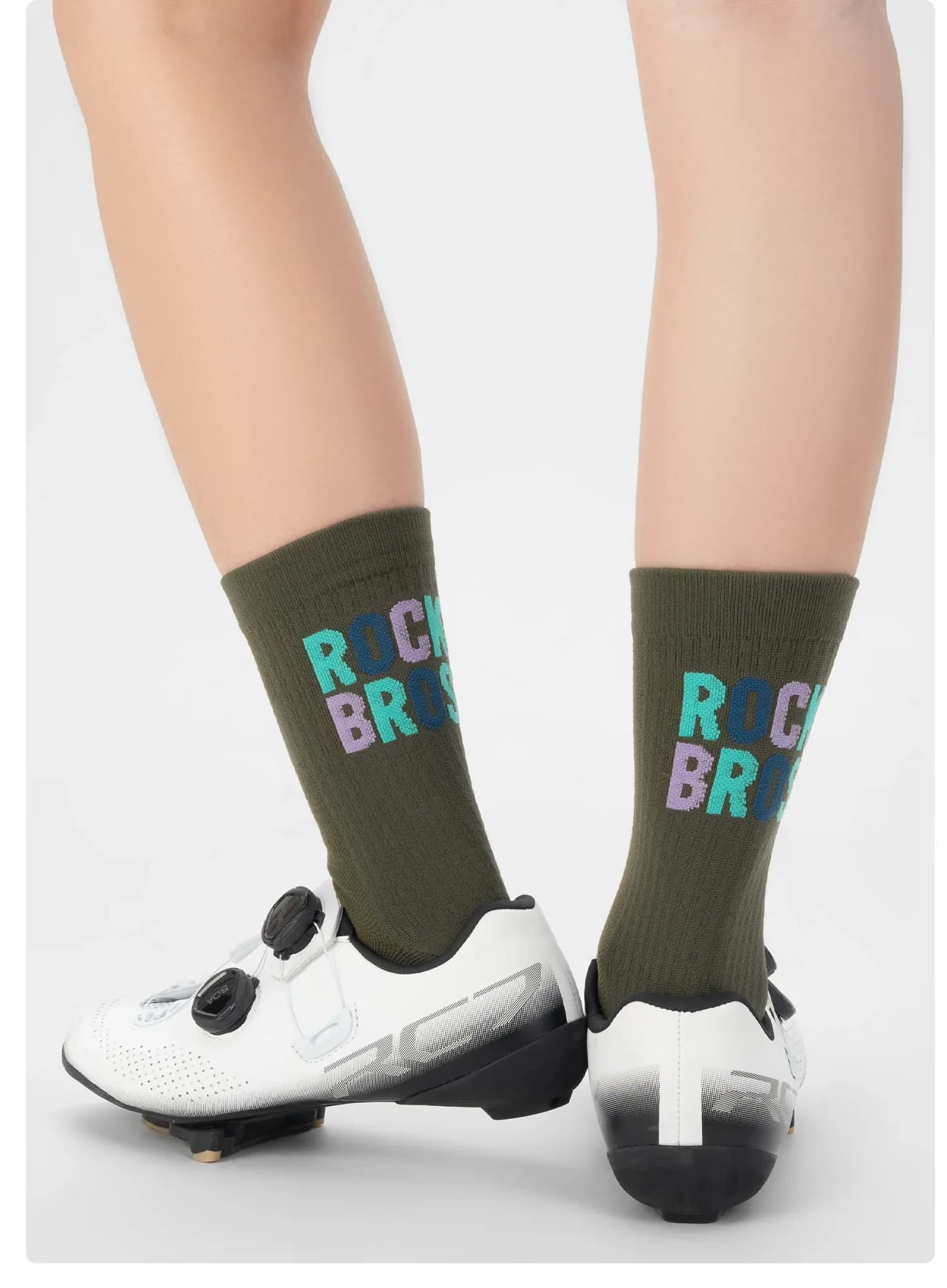 ROCKBROS kniehoge sneldrogende fietssokken met ademend comfort