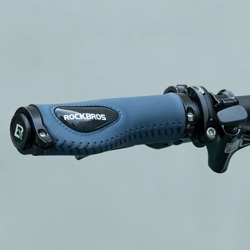 ROCKBROS ergonomische lock-on fietshandvatten met siliconen demping